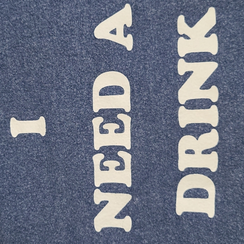 Wildfox Blue Sweatshirt with White Text - Picture 4 of 7